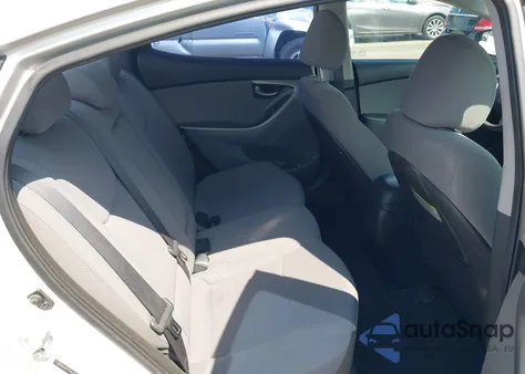 2015 Hyundai Elantra Se from USA, damaged, VIN 5NPDH4AE7FH607164